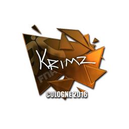 Sticker | KRIMZ (Foil) | Cologne 2016