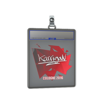 Sticker Slab | karrigan | Cologne 2016