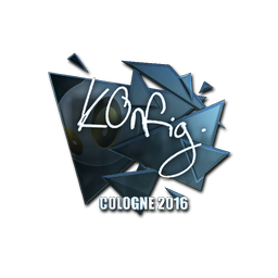Sticker | k0nfig (Foil) | Cologne 2016