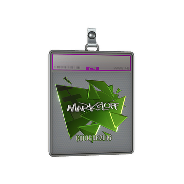 Sticker Slab | markeloff (Foil) | Cologne 2016