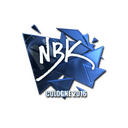 Sticker | NBK- (Foil) | Cologne 2016