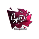 Sticker | Spiidi (Foil) | Cologne 2016