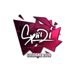 Sticker | Spiidi (Foil) | Cologne 2016