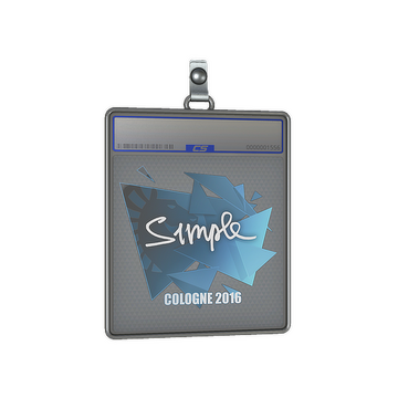 Sticker Slab | s1mple | Cologne 2016