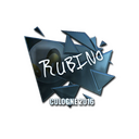 Sticker | RUBINO (Foil) | Cologne 2016