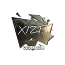 Sticker | Xizt (Foil) | Cologne 2016