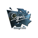 Sticker | cajunb (Foil) | Cologne 2016