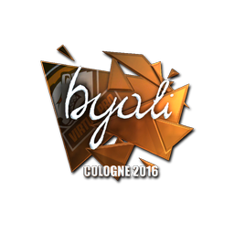 Sticker | byali (Foil) | Cologne 2016