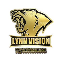 Sticker | Lynn Vision (Gold) | Copenhagen 2024