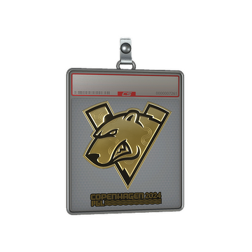 Sticker Slab | Virtus.pro (Gold) | Copenhagen 2024