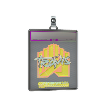 Sticker Slab | TRAVIS (Holo) | Copenhagen 2024