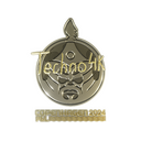 Sticker | Techno4K (Gold) | Copenhagen 2024