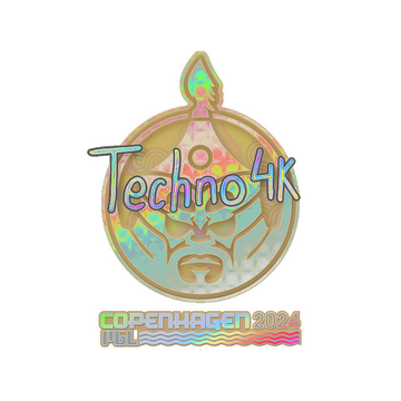 Sticker | Techno4K (Holo) | Copenhagen 2024