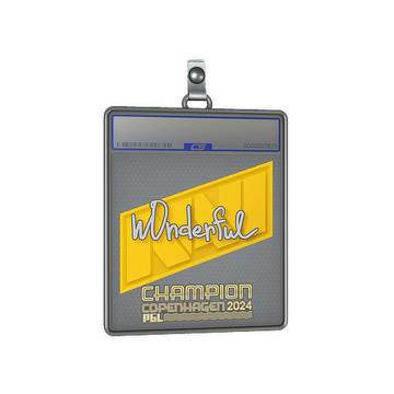 Sticker Slab | w0nderful (Champion) | Copenhagen 2024