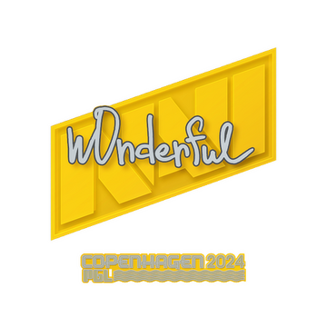 Sticker | w0nderful | Copenhagen 2024