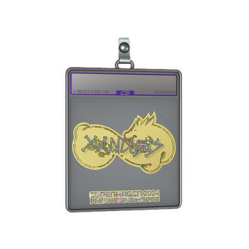 Sticker Slab | XANTARES (Glitter) | Copenhagen 2024