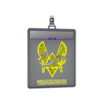 Sticker Slab | ZywOo (Glitter) | Copenhagen 2024