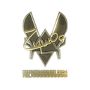 Sticker | ZywOo (Gold) | Copenhagen 2024