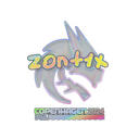 Sticker | zont1x (Holo) | Copenhagen 2024