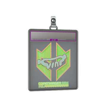 Sticker Slab | VINI (Holo) | Copenhagen 2024