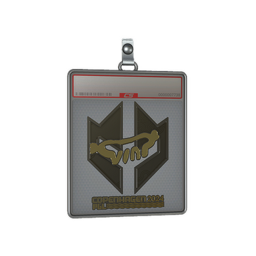 Sticker Slab | VINI (Gold) | Copenhagen 2024