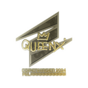 Sticker | Queenix (Gold) | Copenhagen 2024