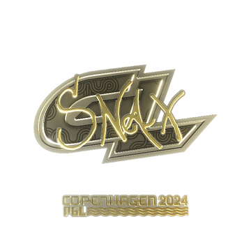 Sticker | Snax (Gold) | Copenhagen 2024