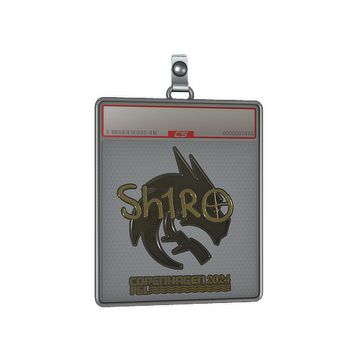 Sticker Slab | sh1ro (Gold) | Copenhagen 2024