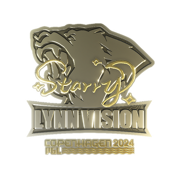 Sticker | Starry (Gold) | Copenhagen 2024