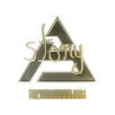 Sticker | story (Gold) | Copenhagen 2024