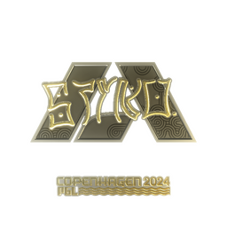 Sticker | STYKO (Gold) | Copenhagen 2024