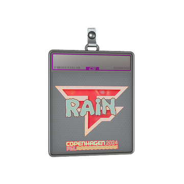 Sticker Slab | rain (Holo) | Copenhagen 2024