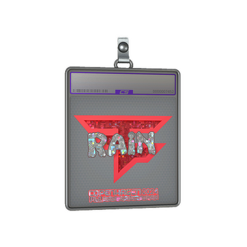 Sticker Slab | rain (Glitter) | Copenhagen 2024