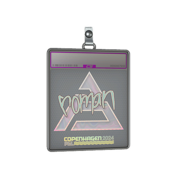 Sticker Slab | roman (Holo) | Copenhagen 2024