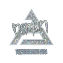 Sticker | roman (Glitter) | Copenhagen 2024