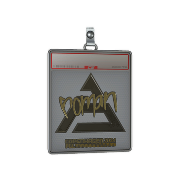 Sticker Slab | roman (Gold) | Copenhagen 2024