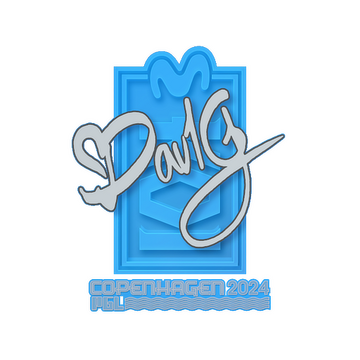Sticker | dav1g | Copenhagen 2024