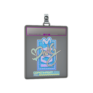 Sticker Slab | dav1g (Holo) | Copenhagen 2024