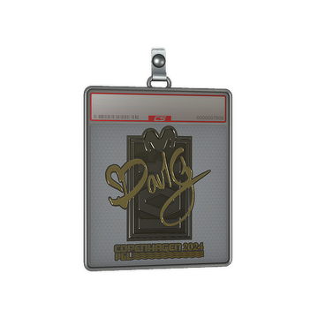 Sticker Slab | dav1g (Gold) | Copenhagen 2024