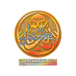 Sticker | gla1ve (Holo) | Copenhagen 2024
