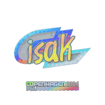 Sticker | isak (Holo) | Copenhagen 2024