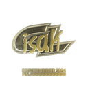Sticker | isak (Gold) | Copenhagen 2024