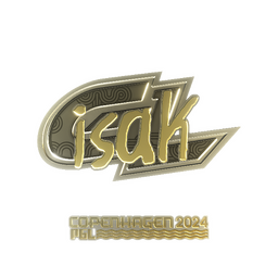 Sticker | isak (Gold) | Copenhagen 2024