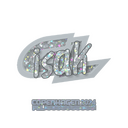 Sticker | isak (Glitter) | Copenhagen 2024