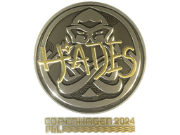 Sticker | hades (Gold) | Copenhagen 2024