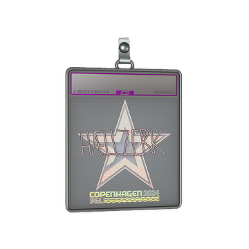 Sticker Slab | hallzerk (Holo) | Copenhagen 2024