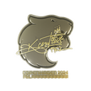 Sticker | KSCERATO (Gold) | Copenhagen 2024
