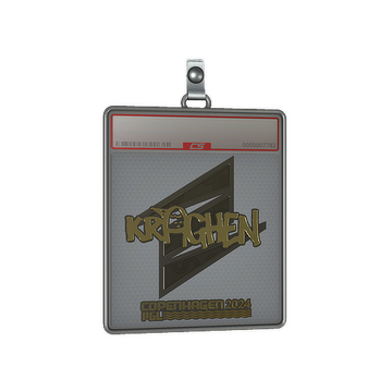 Sticker Slab | kraghen (Gold) | Copenhagen 2024