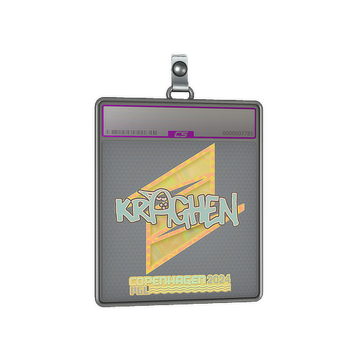 Sticker Slab | kraghen (Holo) | Copenhagen 2024
