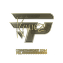 Sticker | kauez (Gold) | Copenhagen 2024